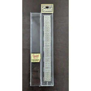 Speidel Silver Twist O Flex Stainless Steel Mens Watch Band